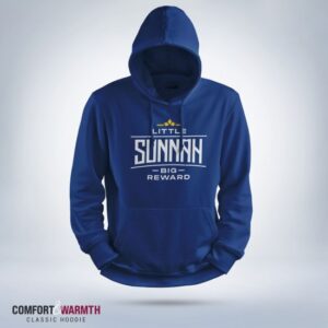 Little Sunnah Big Reward" Islamic Hoodie (Royal Blue)