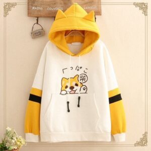 Ladies hoodie Fleece febric