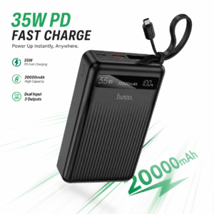 Hoco MMJ-04 20000mAh 35W PD Fast Charging Power Bank