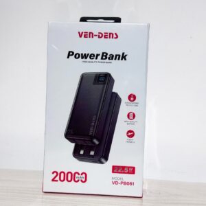 VEN-DENS VD-PB061 20000mAh 22.5W Fast Charging Power Bank